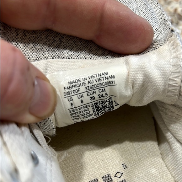 Women's Converse Chuck Taylor All Star Madison Low Grey Shoes 549700F size 8 - Picture 9 of 9